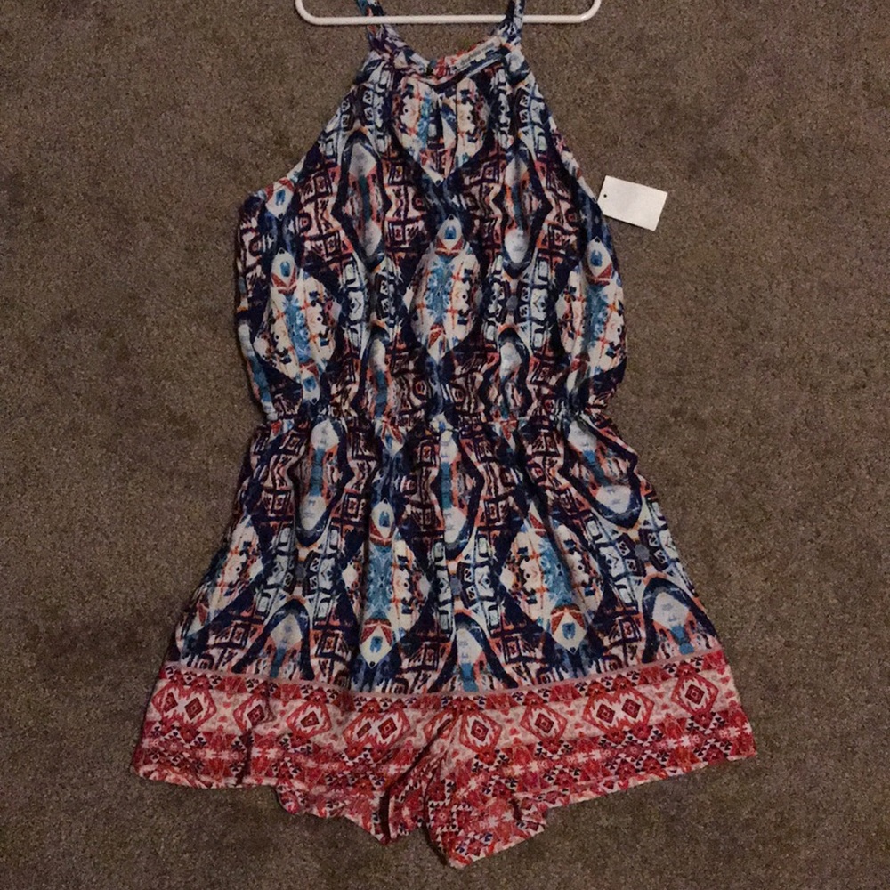 Multicolored romper